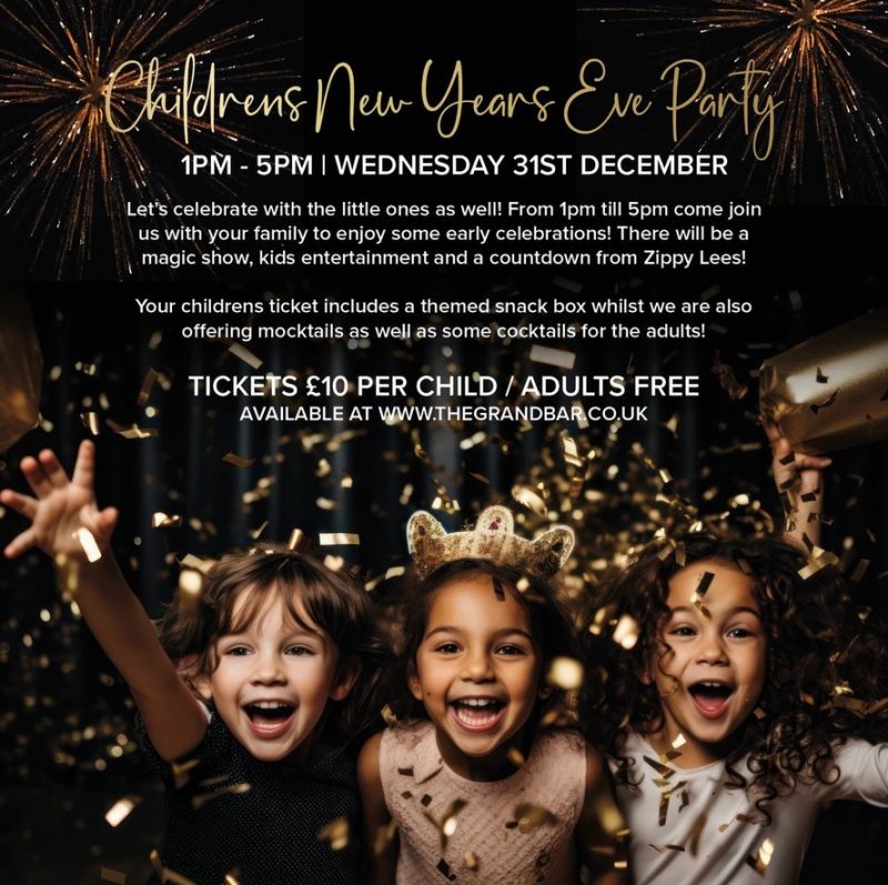 New Years Eve Kids Party At The Grand